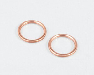 KITACO マフラーガスケット 2ケ イリ XH-13 《キタコ 963-1000013》