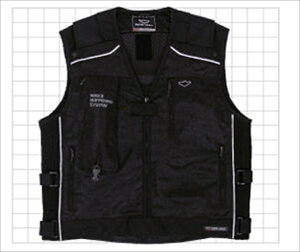 バイク用品 ウェアHIT-AIR ヒットエアー ベスト JV S-System ブラック # 4XL4560216408268 4560216408268