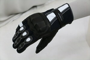 バイク用品 ウェアHIT-AIR ヒットエアー Glove G8 Black White #S4571256498249 4571256498249