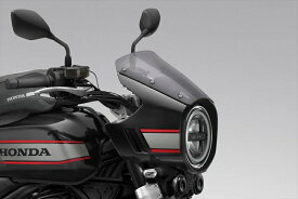 バイクパーツHONDA(ホンダ) ヘッドライトカウル (CB1000F) ブラック/レッド 08R00-MLV-J10ZCSC94-1000001～