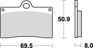 �o�C�N�p�i �u���[�L �N���b�`KITACO �L�^�R SBS�u���[�L�p�b�h 566DC RS125 BIMOTA777-0566081 4990852047253���i