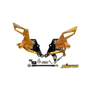 バイクパーツ ステップスナイパー バックステップ ゴールド SP0096G 4589993472415CBR250RR MC51