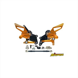 バイクパーツ ステップスナイパー バックステップ ゴールド ストリート用 SP0112GD 4589993473290YZF-R25/YZF-R3 MT-25/MT-03