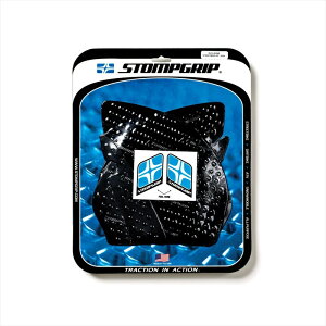 バイクパーツ 外装ストンプグリップ トラクションパッドタンクキット ブラック55-10-0034B 4548664029600VOLCANO ZX10R 08-10