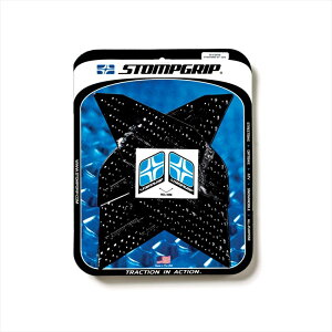 バイクパーツ 外装ストンプグリップ トラクションパッドタンクキット ブラック55-10-0074B 4548664030064VOLCANO DORSODURO 750 09-16