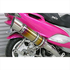 バイクパーツ マフラーウイルズウィン ビーストマフラー タイプE/焼色142-10-10 4547567451457MAJESTY125