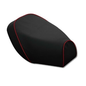 2輪 グロンドマン 国産シートカバー ワインレッド/黒パイピング（被せ） 品番：GR23YC350P10 JAN：4562493013579 ヤマハ ジョグ（3KJ）