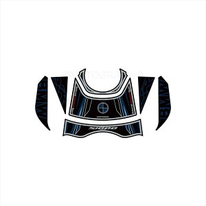 �o�C�N�p�[�c �A�N�Z�T���[���g�O���t�B�b�N�X Ignition Guard Protector MT-BIG002KB 4580041246439BMW S1000XR 15-19
