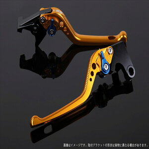 【5日前後で発送】 バイク用品 ハンドルエスエスケイ スピードラ アジャストレバー 3D ロング ゴールド/ブルー CB400SF REVO/SB NC42 ABS車 14-HO0404618-BE 4589995465828取寄品