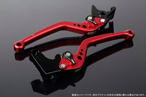 【5日前後で発送】 バイク用品 ハンドルエスエスケイ スピードラ アジャストレバー スタンダード ロング Mレッド/Mブラック FORZA MF06/MF08/MF10/FORZA Si MF12LVBM005RD-BK 4589995105540取寄品
