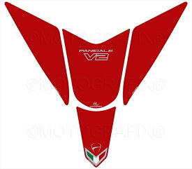 バイク用品 外装モトグラフィックス タンクパッド RED/SIL DUCATI Panigale 955 V2 21-MT-TD029R 4580041247283取寄品