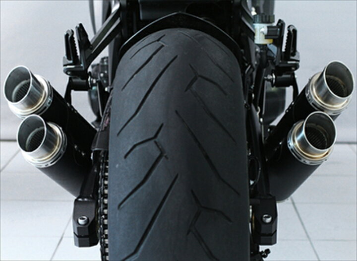 楽天市場】バイクパーツBODIS(ボディス) 左右4本出シスリップオン 