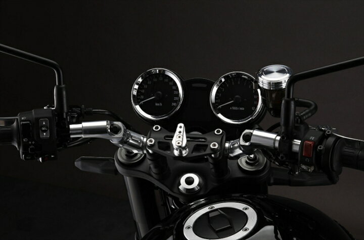 楽天市場】 ハンドル アエラ AELLA アルミ可変ハンドル BK Z900RSAE 
