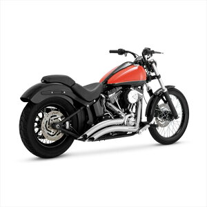 【5日前後で発送】 バイクパーツ マフラーバンスアンドハインズ BigRadius 2-2 PCX ビッグラディウス2-2 クローム マフラー1800-2569 4550255783075SOFTAIL 86-17