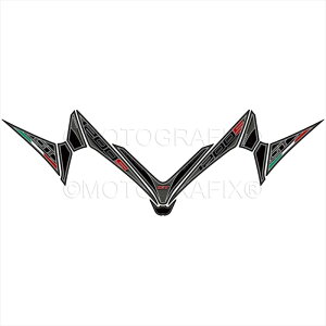 �o�C�N�p�[�c �A�N�Z�T���[���g�O���t�B�b�N�X FRONT BODY PADMT-ND021KE 4580779600428Multistrada1200S Granturismo(13/14)