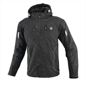 【5日前後で発送】 ウェア コミネ JK-1123 P HALFメッシュパーカ BK-Marble XL 07-1123 4582611201701 取寄品