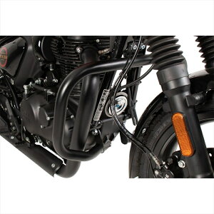 バイクパーツHEPCO&BECKER(ヘプコアンドベッカー) エンジンガード ブラック 5017635 00 014550255947057Hunter350 23-25