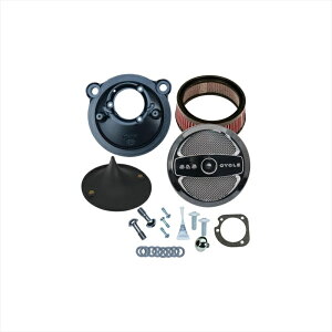 バイクパーツエスアンドエスサイクル S&S ステルス エアクリーナーキット エアワン スポーツスター 07-22170-0492C 4550255567583