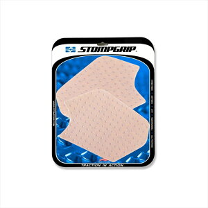 バイクパーツ 外装ストンプグリップ トラクションパッドタンクキット クリア55-10-0191C 4550255836122VOLCANO GROM 21-22