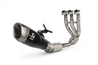 バイクパーツAKRAPOVIC(アクラポビッチ) レーシングライン チタン ブラックS-T6R2-CQTBL4550646127549