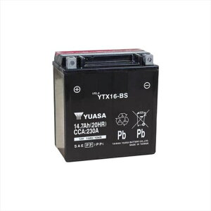 �o�C�N�p�[�cTAIWAN YAUASA PLOT(��pYUASA) �o�b�e���[ 12V ����َ� YTX16-BS YTX16-BS4550646040299�݊��FGTX16-BS/FTH16-BS/DTX16-BS