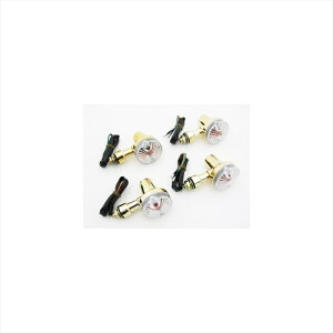 バイクパーツ 電装系マッドマックス ミニウインカー ゴールド/クリア 4個入 MM11-0021GC 4548916023325GSタイプ