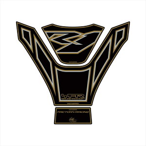 �o�C�N�p�[�c �O�����g�O���t�B�b�N�X �^���N�p�b�h BLK/GLD MT-TY025KA 4580041221764YZF-R1 09-14