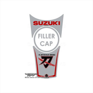 バイクパーツ 外装モトグラフィックス タンクパッド SIL/BLK/RED MT-TS036SR 4580041244237KATANA 18-21