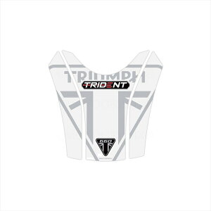 �o�C�N�p�[�c �O�����g�O���t�B�b�N�X �^���N�p�b�h WHT/SIL MT-TT048WS 4580041244930TRIUMPH Trident660 21-