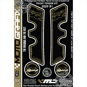 �o�C�N�p�[�c �A�N�Z�T���[���g�O���t�B�b�N�X FRONT FENDER KIT MT-YFF001KA 4580041222624YZF-R1 09-14