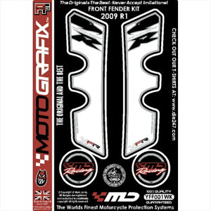 �o�C�N�p�[�c �A�N�Z�T���[���g�O���t�B�b�N�X FRONT FENDER KIT MT-YFF001WK 4580041222723YZF-R1 09-14