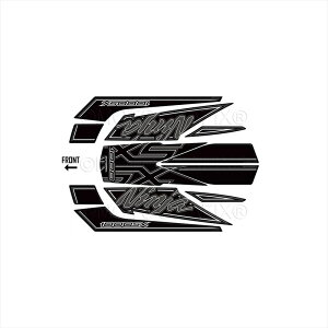 oCNp[c ANZT[gOtBbNX REAR BODY PADMT-RK022KW 4580779603580Ninja1000SX(20-24)