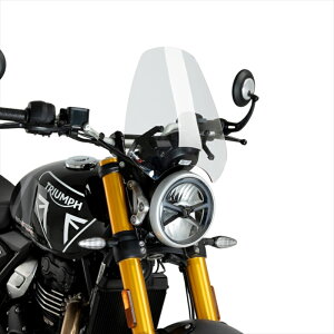 �o�C�N�p�[�c �O���v�[�` �j���[�W�F�l���[�V����NK�X�N���[��SPORT �N���A TRIUMPH SCRAMBLER 400X 24-/SPEED400 24-21933W 4571414855051