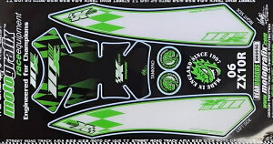 �o�C�N�p�[�c �A�N�Z�T���[���g�O���t�B�b�N�X REAR BODY PAD ZX-10R NINJA 06/07 MT-RK003G 4580779604280