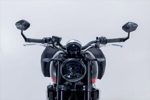 バイクパーツ ハンドルエスダブリューモーテック バーエンドミラー TRIUMPH SPEED TWIN900 22/STREET TRIPLE R/RS 19MIR1184210000 4538792209647