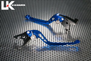 バイクパーツ ハンドルユーカナヤ レバーセット GPタイプ/ロング BL/TI YZF-R7 22 8BL-RM39JYA065-146-0504 4550646217226