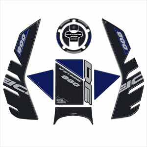 �o�C�N�p�[�c �A�N�Z�T���[�I�_�b�N�X 3D�X�e�b�J�[�Z�b�g LB-SSET105-B V-STROM800DE BLU LABEL BIKE LB-SSET105-B 4589491169206