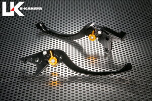 バイクパーツ ハンドルユーカナヤ レバーセット ツーリング BK/SV XMAX 23-YA049-148-0801 4550646260178
