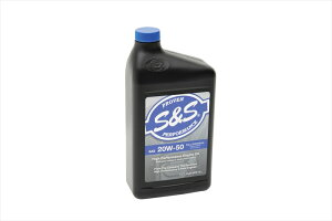 �y5���O��Ŕ����z�o�C�N�p�[�cS&S Cycle Inc(�G�X�A���h�G�X�T�C�N��) 20W50 Full-Synthetic �G���W���I�C�� 1�N�H�[�g3601-04074550255290566