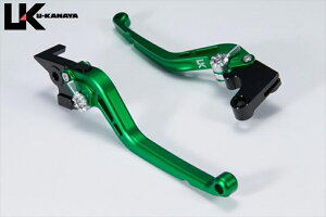 バイクパーツ ハンドルU-KANAYA(ユーカナヤ) レバーセット STD/ロング GN/GDYA065-146-01174550646280046