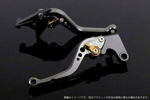 【5日前後で発送】バイクパーツ ハンドルエスエスケイ スピードラ アジャストレバー スタンダード ショート チタン/ゴールド CB400SF Revo/SB NC42 ABS車-13HO0403890-GD 4589995452095