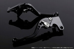 【5日前後で発送】バイクパーツ ハンドルエスエスケイ スピードラ アジャストレバー スタンダード ショート ブラック/シルバー CB400SF Revo/SB NC42 ABS車-13HO0403885-SR 4589995460694
