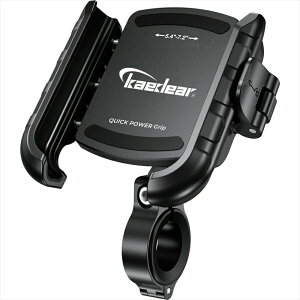 バイクパーツ 電子機器類kaedear(カエディア) クイックパワーグリップKDR-M8SP-BK4580675594128