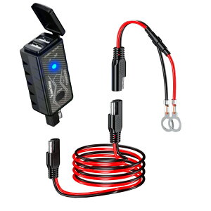 バイクパーツ 電子機器類kaedear(カエディア) MOTOチャージャーKDR-M2C4580675590595