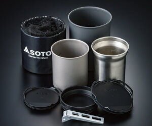 バイクパーツ キャンプ用品SOTO(ソト) サーモスタッククッカーコンボSOD-5214953571195216