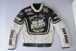 �o�C�N�p�[�c �E�F�AYELLOW CORN(�C�G���[�R�[��) SUPER BIKERS MESH JK 2.0 BB-11034571375870773