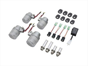 �o�C�N�p�[�c �d���nPOSH FAITH(�|�b�V���t�F�C�X) LED �X�[�p�[�o�C�N�E�C���J�[ �o�t�{�f�B/�N���A�[�����Y Z900RS 18-25 CAFE/Z650RS 22-25 132194-734945716180003