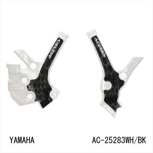�y5���O��Ŕ����z�o�C�N�p�[�c �O��ACERBIS(�A�`�F���r�X) X-GRIP �t���[���v���e�N�^�[ WHT/BLK YZ85 22-25AC-25283WH/BK8052796809321
