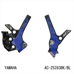 �y5���O��Ŕ����z�o�C�N�p�[�c �O��ACERBIS(�A�`�F���r�X) X-GRIP �t���[���v���e�N�^�[ BLK/BLU YZ85 22-25AC-25283BK/BL8052796809338
