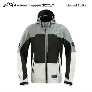 �y5���O��Ŕ����z�o�C�N�p�[�c �E�F�AROUGH&ROAD(���t�A���h���[�h) Alpinestars×ROUGH��ROAD �N���[�p�[�J �G�A Asia GRAY/BLACK #LR3302626GY/BK38054866100611